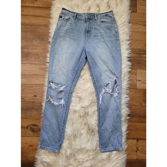 KanCan Hi-Rise Distressed Jeans  - Picture 2 of 5
